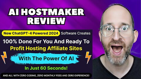 🔥AI HostMaker Review + 4 BONUSES Worth $997!💥