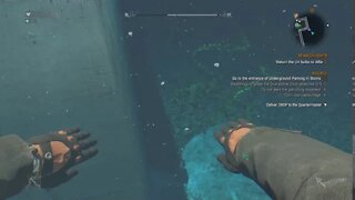 Underwater Climbing