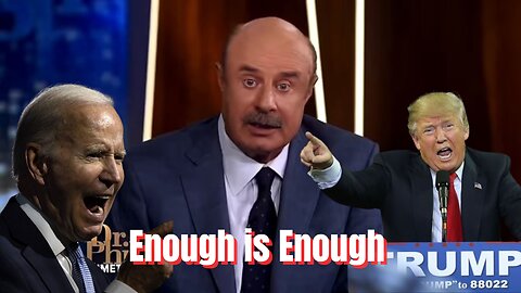 Dr Phil Calls on Biden to end persecution against Donald Trump