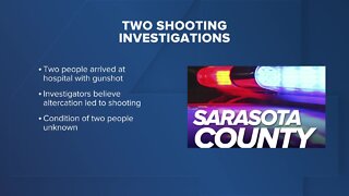 Two Sarasota shooting investigations