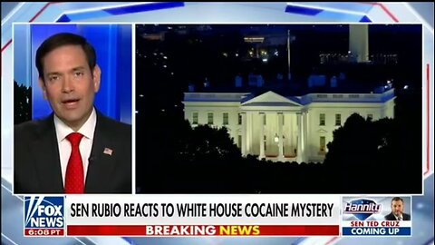 Sen Rubio: It's Ridiculous, Absurd WH Can't Find Cocaine Owner