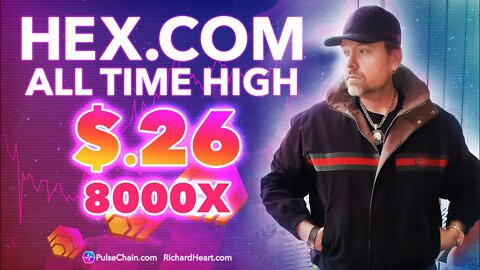 HEX.COM $0.26 ALL TIME HIGH! WORLD'S LARGEST AIRDROP! PULSECHAIN.COM FERRARI AND AP BITCOIN ETHEREUM