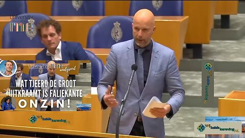 Van der Plas weerlegt D'66 standpunt over veestapel tijdens debat met Tjeerd de Groot