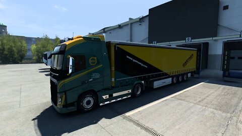 Eurotrucksimulator 2. Mit dem LKW durch Europa Auf der Pro Mod mit guter Musik.