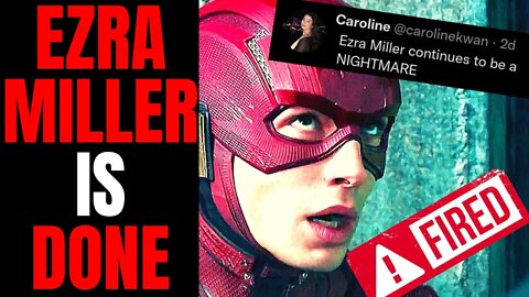 Ezra Miller FIRED From The Flash HBO Max Series? | The Flash Star Is A NIGHTMARE For Warner Bros