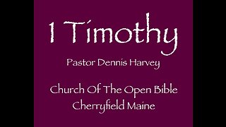 2/26/2023 1 Timothy 5 Pastor Dennis