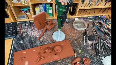 VinceVellCUSTOMS Live Stream - Painting Shego & random items