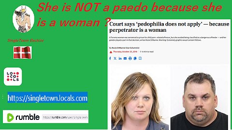 Court says ‘pedophilia does not apply’ — because perpetrator is a woman