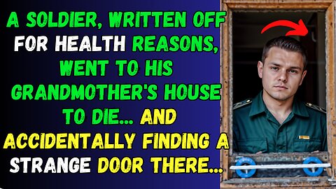 A soldier, written off for health reasons, went to his grandmother's house to die...