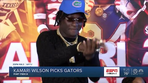 Kamari Wilson picks the Gators