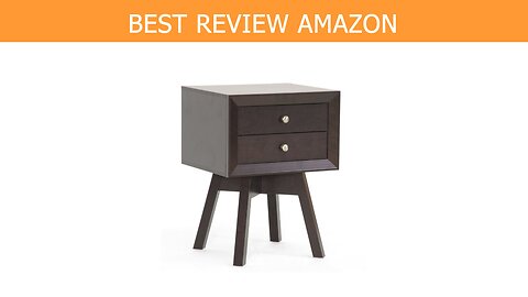 Baxton Studio Warwick Modern Nightstand Review