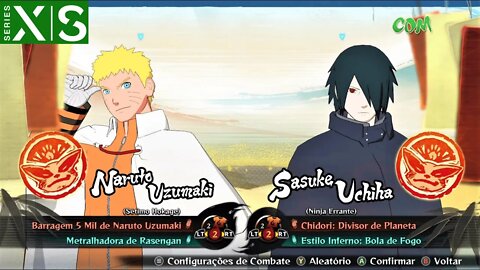 Seventh Hokage vs Sasuke Uchiha | Naruto Shippuden Ultimate Ninja Storm 4