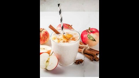 Apple Banana milkshake