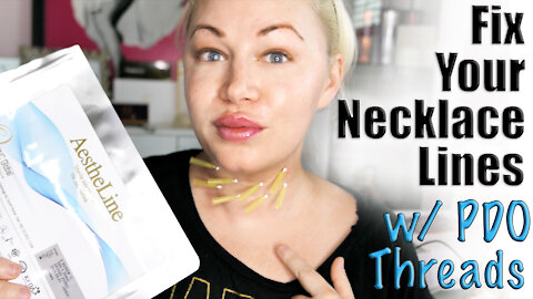 DIY Fix your Necklace Lines with PDO Threads @ Home | Code Jessica10 saves you $$$