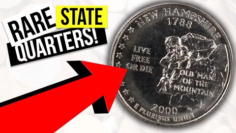 STATE QUARTERS WORTH MONEY - RARE QUARTERS TO LOOK FOR IN CIRCULATION!!