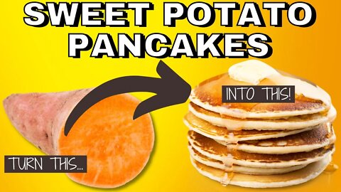 BETTER Than Bisquick! Cheap, Healthy Sweet Potato Pancakes - Use Up Your Leftovers!