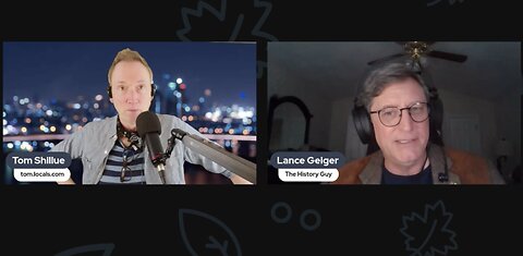 Tom talks with The History Guy - Lance Geiger