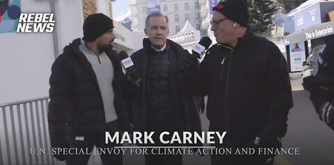 WEF at DAVOS - Mark Carney UN ENVOY