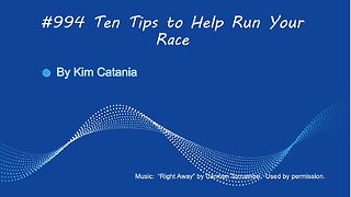 994 10 Tips to Run Your Race