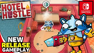 New Co-op Puzzle Game - HOTEL HUSTLE - Nintendo Switch Gameplay!