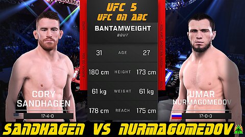 UFC 5 - SANDHAGEN VS NURMAGOMEDOV