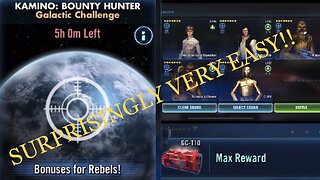 Galactic Challenge Recap: Kamino Bounty Hunter was SURPRISINGLY easy!