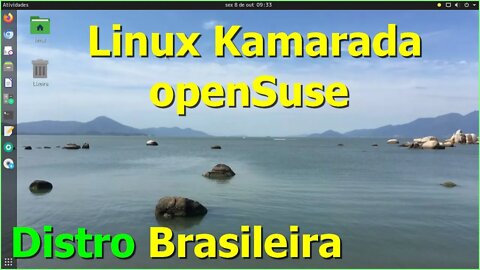 Linux Kamarada Distro Brasileira baseada no openSuse. robusto, seguro, versátil e fácil de usar.