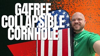 G4Free Portable Collapsible Cornhole Game Set | Review