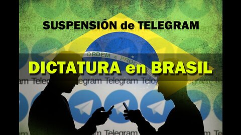 URGENTE: Suspensión de TELEGRAM en BRASIL
