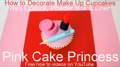 Copycat Recipes How to Make Edible Cosmetics Cupcakes (4) Cook Recipes food Recipes
