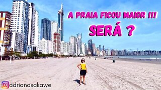 Alargamento praia Balneário Camboriú