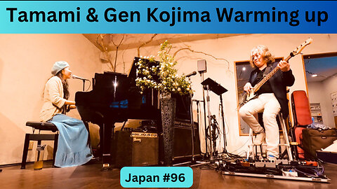 Tamami & Gen Kojima warming up at Ond Hum your Life in Kasugai, Aichi, Nagoya, Japan #96