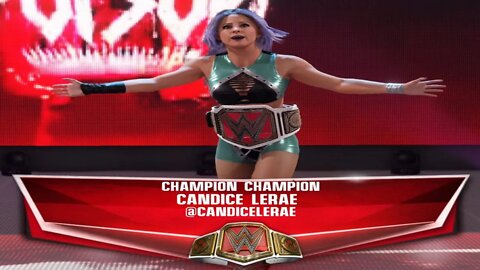 WWE 2k22 Candice Lerae Entrance