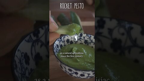 Rocket Pesto Revelations: Nutritional Wonders & Surprising Aphrodisiac Powers! 🌿🔥#shorts