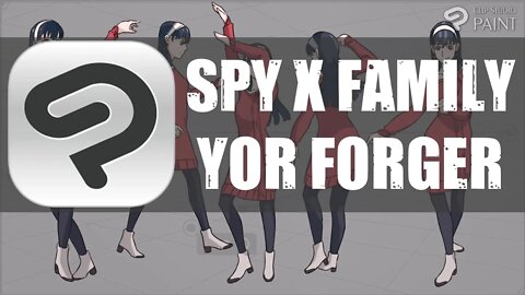 HOW TO DRAW SPY X FAMILY YOR FORGER MODEL SHEET FOR ANIMATION USING ROUGH FIGURE DRAWING POSES.