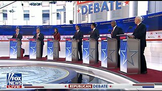 Second GOP Presidential Debate At The Reagan Presidential Library In California