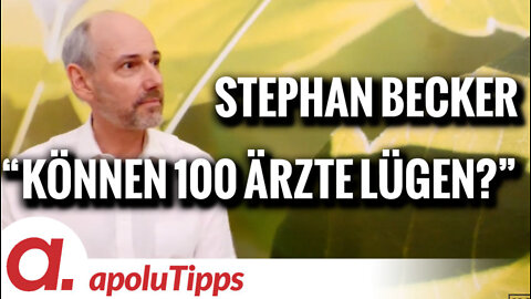 Interview mit Prof. Dr. Stephan Becker – “Können 100 Ärzte lügen?”