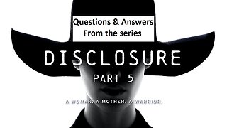 LIVE Q&A: "The DISCLOSURE Series"