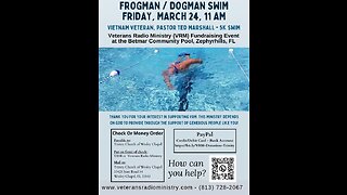 Report on Frogman/Dogman Swim