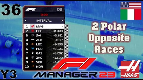 Our First Quali Pole Position! Can We Get a P1? l F1 Manager 2023 Haas Career Mode l Episode 36