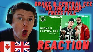 Drake & Central Cee "On The Radar" Freestyle - IRISH REACTION