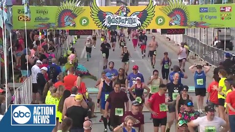 01:20 – 01:25 Saturday | Publix Gasparilla Distance Classic Finish Line