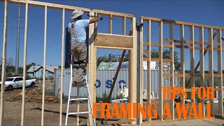 EP. 018 TIPS FOR FRAMING A WALL