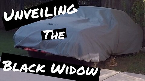 Black Widow Mustang Turbo Build Pt 2 : Unveiling The Car