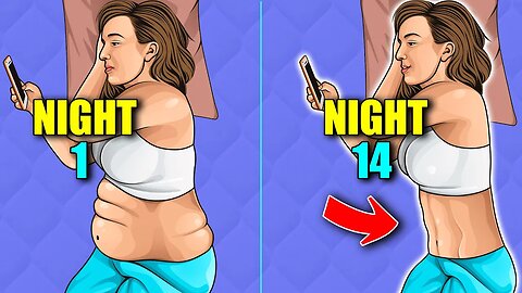 Do This Before Bed To Burn Belly Fat During Sleep!