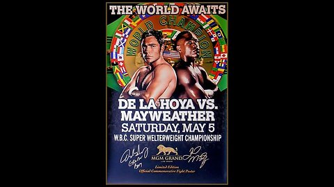 Oscar De La Hoya vs. Floyd Mayweather FULL FIGHT