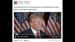 Uncovering Voter Fraud Should Grant Me Presidential Immunity Against Fake Biden Indictments!