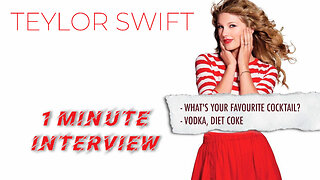 Taylor Swift one minute interview
