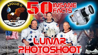 50 Insane Facts About The Apollo 11 Lunar Photoshoot !!