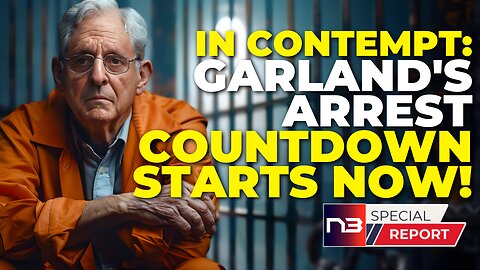 Contempt Vote Triggers Countdown to AG's Arrest: Will Garland Be Behind Bars Within Days?